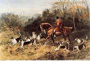 unknow artist Classical hunting fox, Equestrian and Beautiful Horses, 102. oil painting on canvas